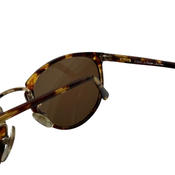 Polo Ralph Lauren Unisex Tortoise Gradient Frame Brown Lenses The Quincy Sunglas - Picture 6 of 8